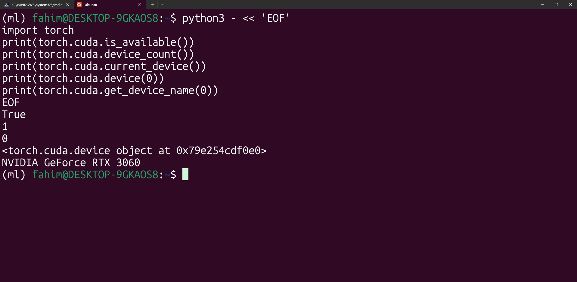 Cuda Check Gpu Python CUDA WSL2 Setup Guide - Windows 11 Machine Learning